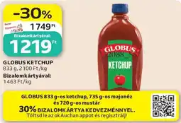 Auchan globus ketchup ajánlat