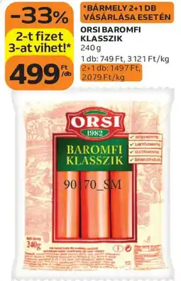 Auchan Orsi baromfi klasszik ajánlat
