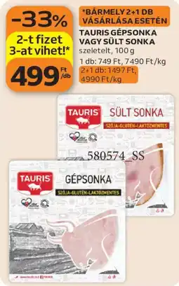 Auchan Tauris gépsonka ajánlat