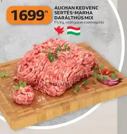 Auchan Auchan kedvenc sertés-marha darálthús mix ajánlat