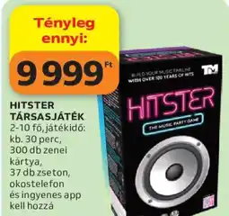 Auchan Hitster társasjáték ajánlat