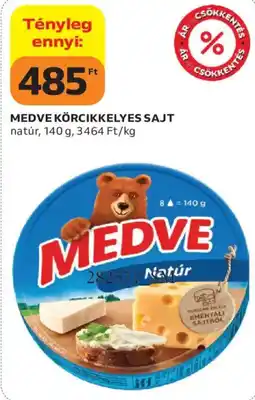 Auchan Medve körkikelyes sajt ajánlat
