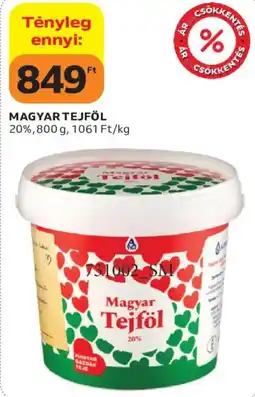 Auchan Magyar Tejföl ajánlat