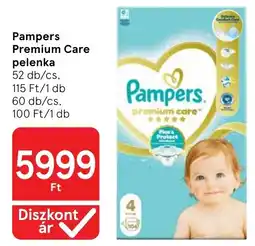Tesco Pampers pelenka ajánlat