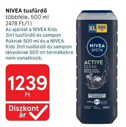 Tesco nivea tusfürdő ajánlat