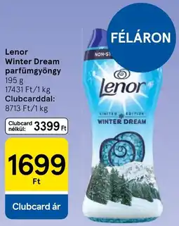 Tesco Lenor parfümügyöngy ajánlat
