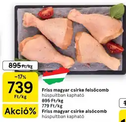 Tesco Friss magyar csirke felsőcomb ajánlat