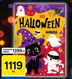 Tesco Halloween kifestő ajánlat