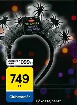 Tesco Pókos fejpánt ajánlat