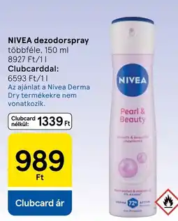 Tesco Nivea dezodorspray ajánlat