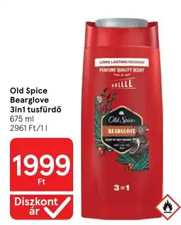 Tesco Old Spice tusfürdő ajánlat