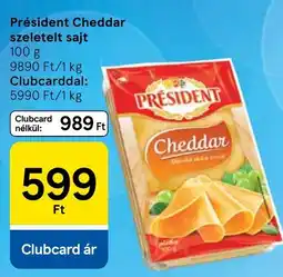 Tesco President cheddar sajt ajánlat