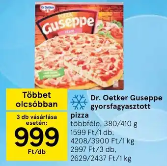 Dr. Oetker guseppe pizza