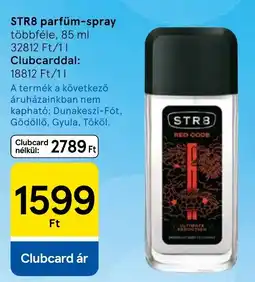 Tesco str8 parfüm-spray ajánlat