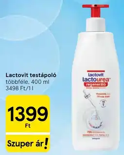 Tesco Lactovit testápoló ajánlat