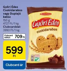 Tesco Gyori edes csokidarabos ajánlat