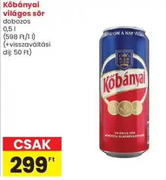 Kőbányai világos sör