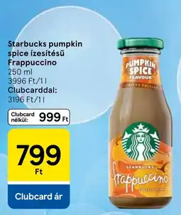 Tesco starbucks frappuccino ajánlat