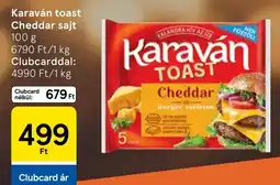Tesco Karaván toast ajánlat