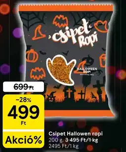 Tesco Csipet haloween ropi ajánlat