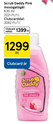Tesco scrub daddy mosogatogel ajánlat