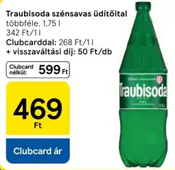 Tesco Traubisoda szénsavas üdítőital ajánlat