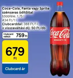 Tesco Coca-Cola, Fanta vagy Sprite ajánlat