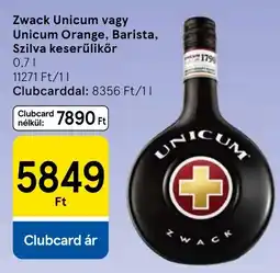 Tesco Unicum ajánlat