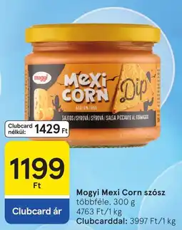 Tesco Mogyi Mexi Corn szósz ajánlat