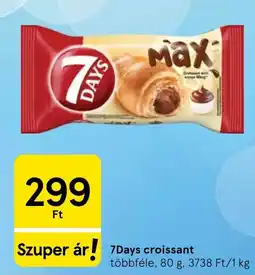 Tesco 7days croissant ajánlat