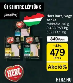 Tesco Herz karaj vagy sonka ajánlat
