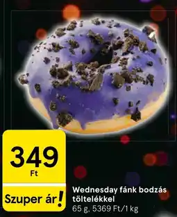 Tesco Wednesday fánk ajánlat