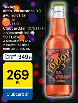Tesco Topjoy gyümölcsital ajánlat