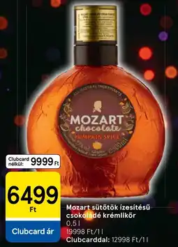 Tesco Mozart csokoládé krémlikőr ajánlat