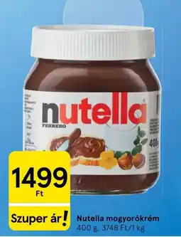 Tesco Nutella mogyorókrém ajánlat