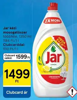 Tesco Jar mosogatószer ajánlat