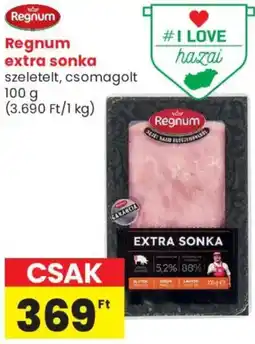 Spar Market Regnum extra sonka ajánlat