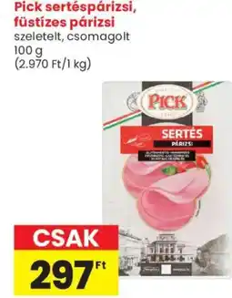Spar Market Pick sertés párizsi ajánlat