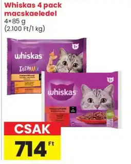 Spar Market whiskas macskaeledel ajánlat
