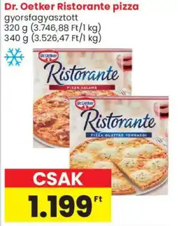 Spar Market Dr. Oetker ristorante pizza ajánlat