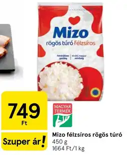 Tesco Mizo rögös túró ajánlat
