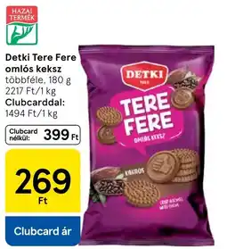 Tesco Detki tere fere omlós keksz ajánlat