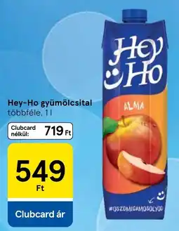 Tesco Hey-Ho gyümölcsital ajánlat