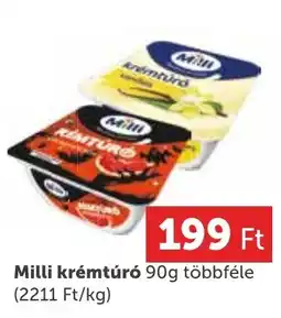 PRIVÁT Milli krémtúró ajánlat
