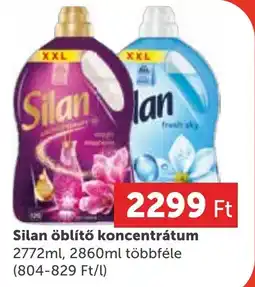 PRIVÁT Silan öblítő koncentrátum ajánlat