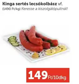 PRIVÁT Kinga sertés lecsókolbász ajánlat