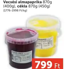 PRIVÁT Vecsési almapaprika ajánlat