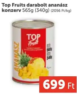 PRIVÁT Top fruits ananász konzerv ajánlat