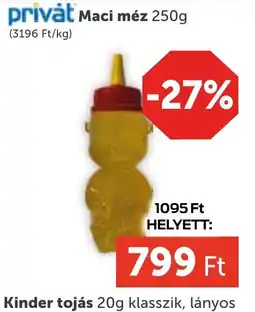 PRIVÁT privát maci méz ajánlat
