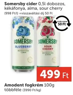 PRIVÁT Somersby cider ajánlat